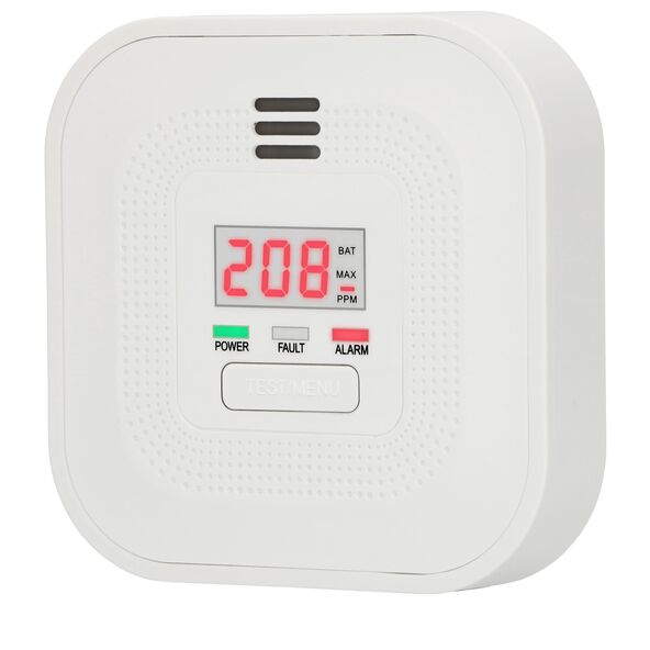 Kohlenmonoxidmelder COA4010 mit Display, weiß