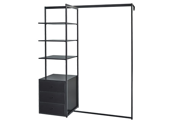 Metall-Garderobe