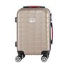 Hartschalenkoffer-Set Exopack inkl. Beautycase, champagner