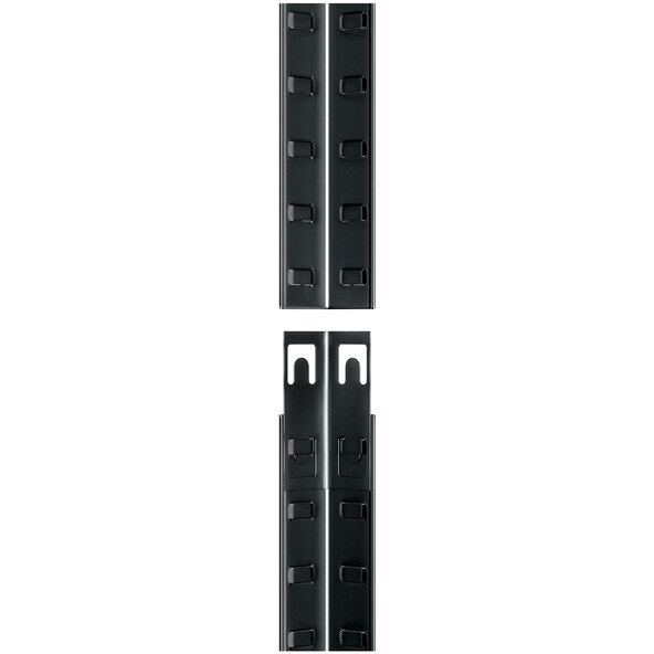 Schwerlastregal Premium, 6 Böden, schwarz