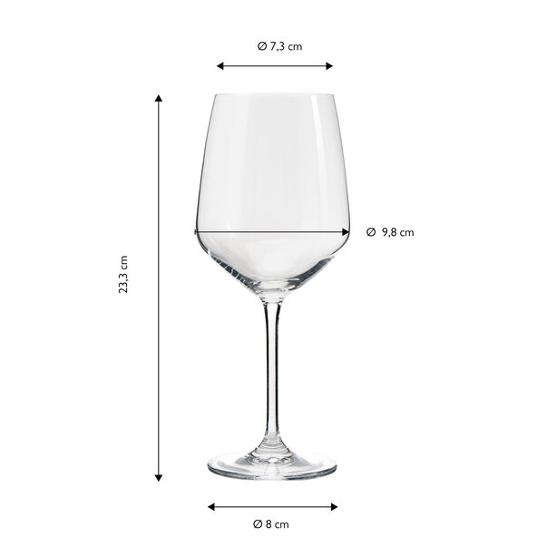 Rotwein-Gläser Daily, 630 ml, 6er Set