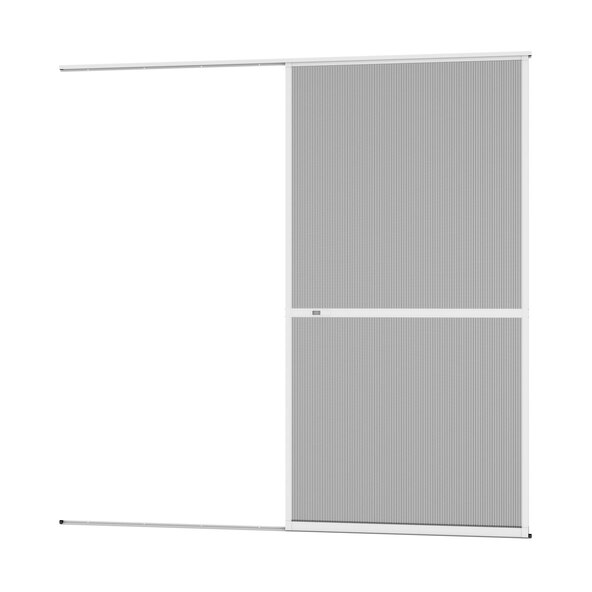 Insektenschutz-Alu-Schiebetür Comfort 120 x 240 cm, weiß