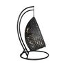 Polyrattan-Hängesessel TWIN, schwarz