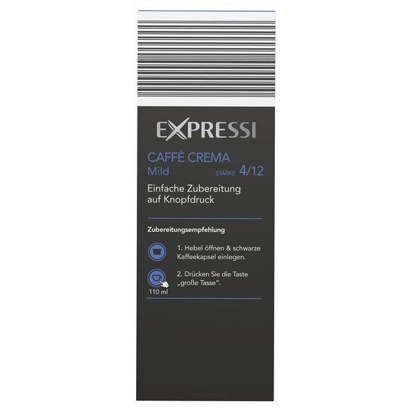 Kaffeekapseln Caffè Crema Mild, 6 x 125 g