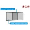 Alu-Schiebefenster COMFY SLIDE, 75 x 100 cm, anthrazit