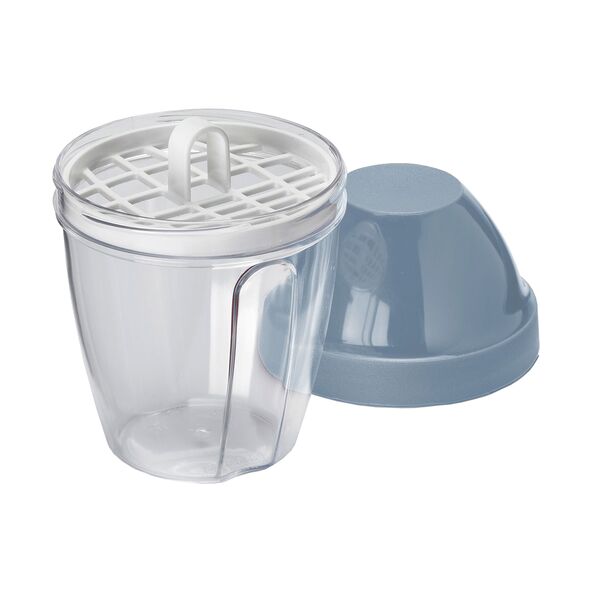 Salat-Set, blau