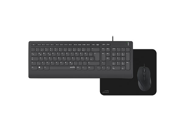 Bundle aus Maus, Tastatur & Mauspad