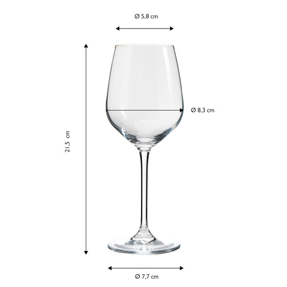 Weißwein-Gläser Daily, 388 ml, 6er Set