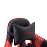 Gaming-Stuhl Chefsessel, schwarz-rot