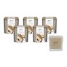 Duftkerze ESSENTIALS cedar wood, 6er Set