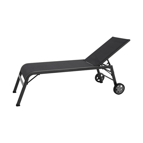 Gartenliege aus Aluminium ALDI