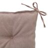 Sitzkissen Darco, 40 x 40 cm, 4er Set, taupe