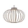 LED-Akku-Tisch- und Bodenleuchte Korga, greige, ⌀ 46 cm