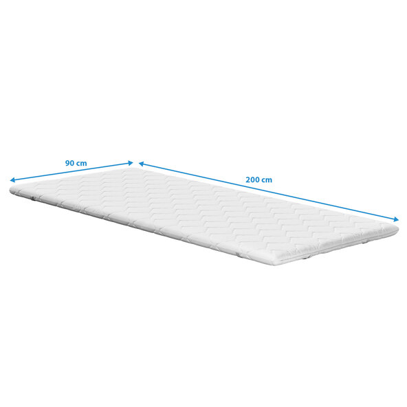 Matratzen-Topper Basis, 90 x 200 cm 