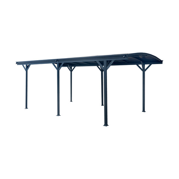 Carport Falo, grau