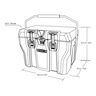 Kunststoff Kühlbox Premium, 27 Liter