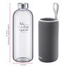 Trinkflaschen-Set, 0,55 l und 1 l