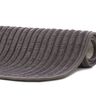 Badteppich Berlin in Cord Optik, 2er Set, 50 x 70 cm, anthrazit
