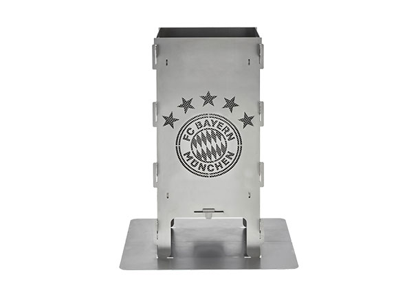 Fußball-Feuersäule, verschiedene Vereine