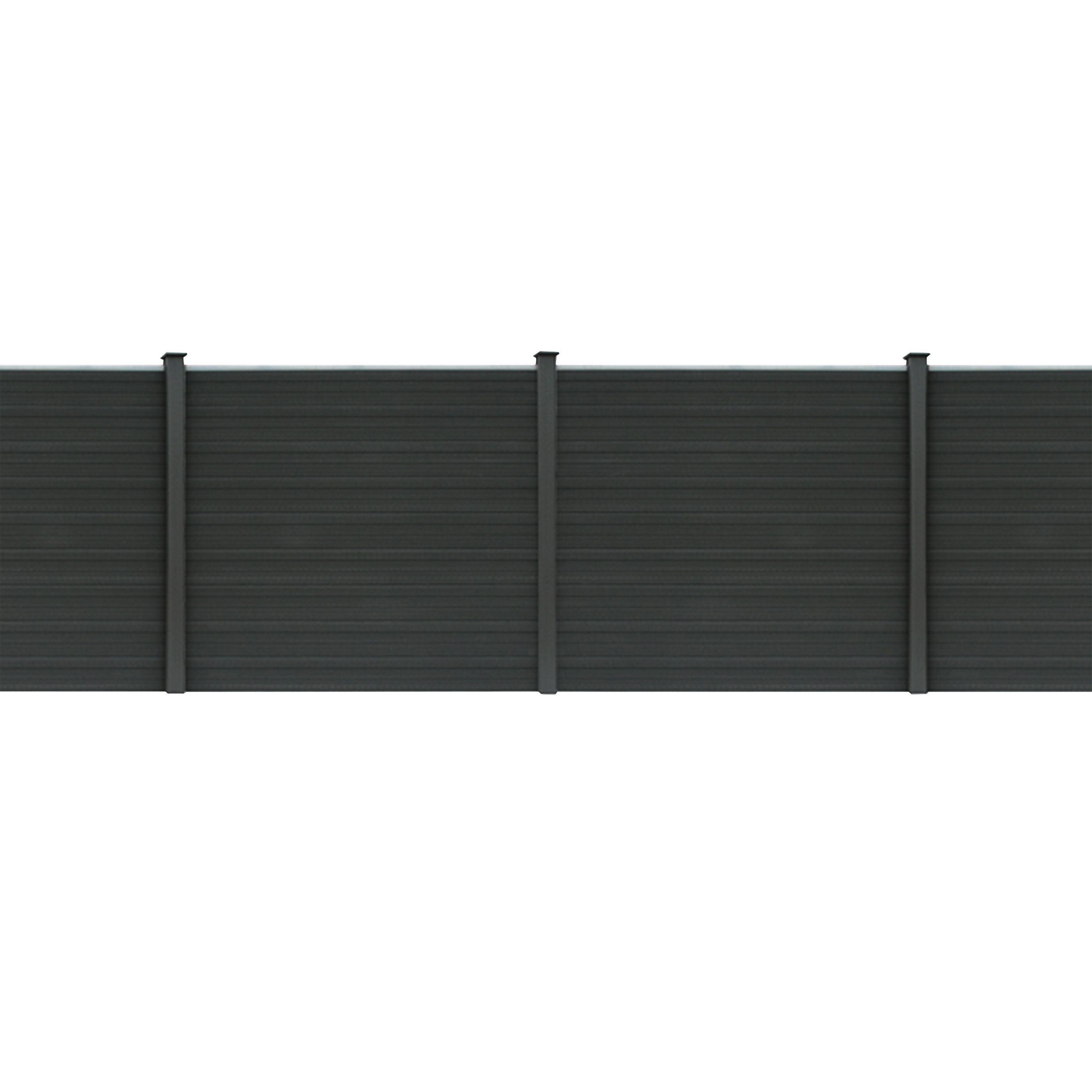 Home Deluxe WPCSichtschutzzaun V2 CALLADO grau ALDI