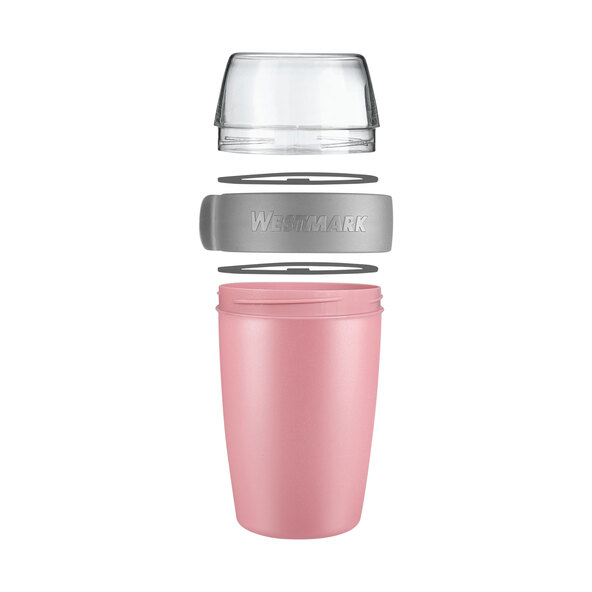 Müslibecher-/ Pocketbox-Set, rosa