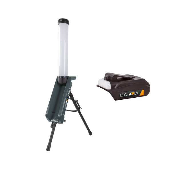 Duo-LED Arbeitsleuchten-Set, 18 V/230 V