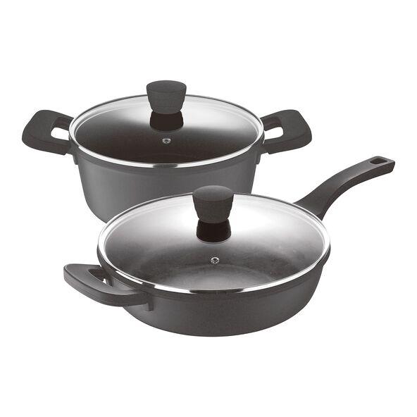 Kochtopfset Retro, 24 & 28 cm