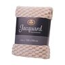 Wohndecke Jacquard 3D, crème