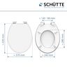 WC-Sitz mit Absenkautomatik, weiß