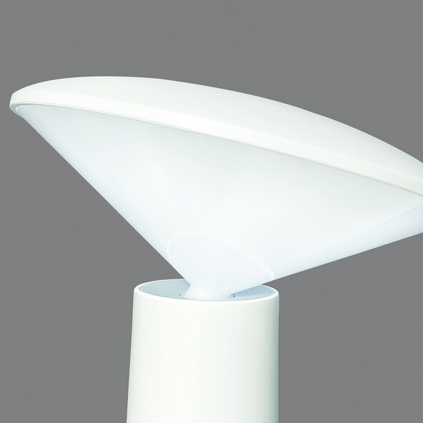 LED-Akku-Tischleuchte Pinto, weiß