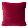 Wendekissen Merino, 2er Set, karminrot