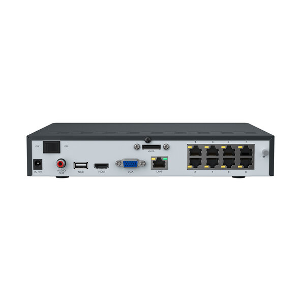 Überwachungssystem inkl. 4 Kameras NVS8-5KB4-A