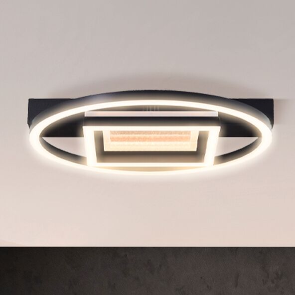 LED-Deckenleuchte Queens, 37 x 37 cm, 30 W, 3500 lm