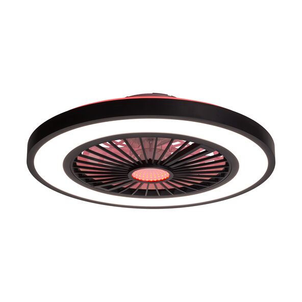 LED-Deckenleuchte Arioso mit Ventilator