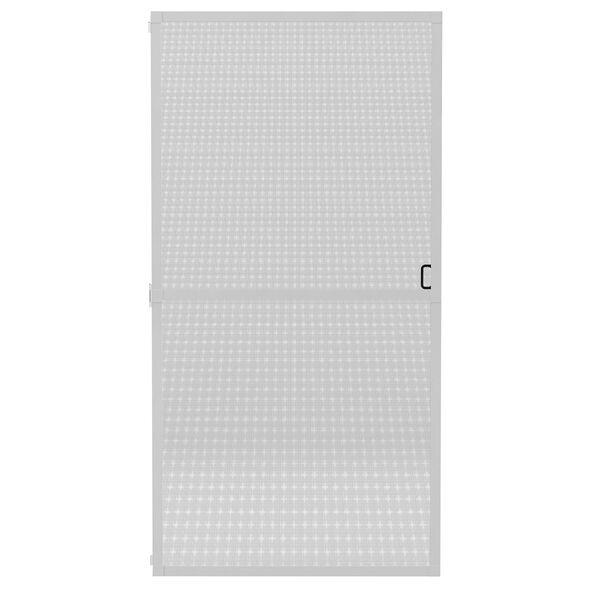 Insektenschutz-Türbausatz Compact in der Größe120 x 240 cm und in der Farbe weiß
