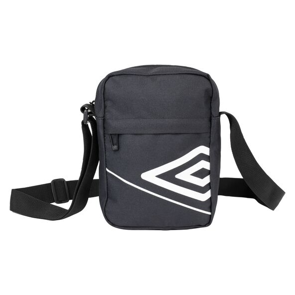 Schultertasche, schwarz
