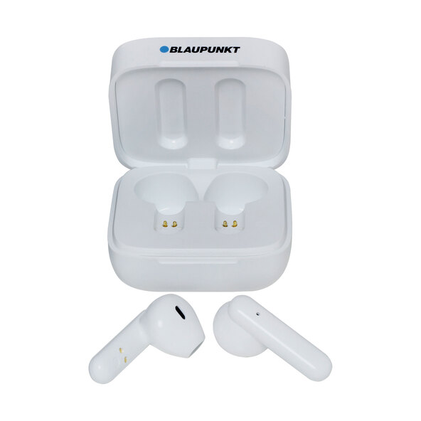 In Ear Kopfhörer mit Solar-Ladeschale TWS 40, weiß