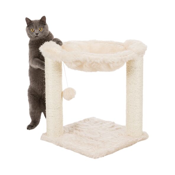 Katzen-Kratzbaum, creme, 50 cm