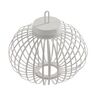 LED-Akku-Tisch- und Bodenleuchte Korga, weiß, ⌀ 36 cm