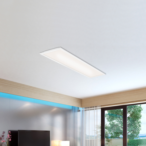 WiFi-LED-Deckenleuchte, rechteckig