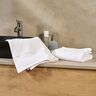 Frottier-Serie Hotel Handtuch, 4er Set, weiß