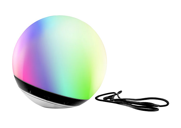 Smarte LED-Outdoor-Hängekugel Pendula Solar, white+color