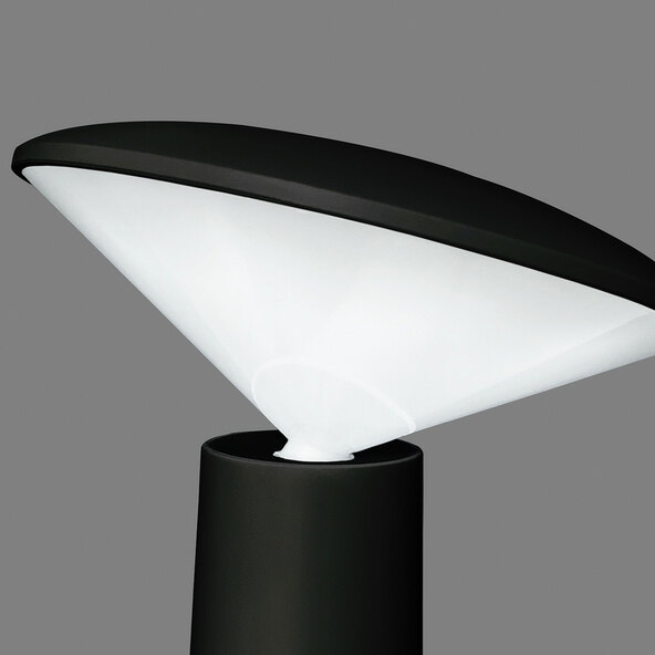 LED-Akku-Tischleuchte Pinto, schwarz