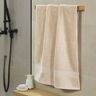Frottier-Serie Hotel Duschtuch, 2er Set, beige
