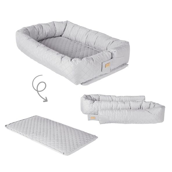 3 in 1 Babylounge, grau