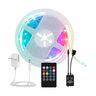 LED-Strip mit Musiksensor, 5 m, 2er Set