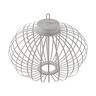 LED-Akku-Tisch- und Bodenleuchte Korga, weiß, ⌀ 46 cm