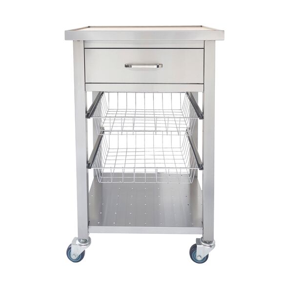 Grill-Beistelltisch GT 01, 57,8 x 49,2 x 92,8 cm