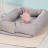 3 in 1 Babylounge, grau