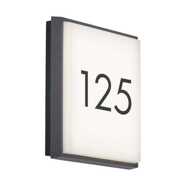 LED-Außenwandleuchte Letan Square, 18 W, 2.600 lm